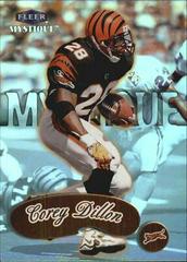 Corey Dillon [Gold] #36 Football Cards 1999 Fleer Mystique Prices