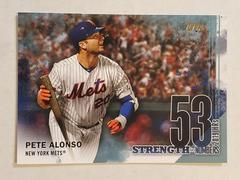 Pete Alonso Baseball Cards 2023 Topps Japan Edition Strength in Numbers Prices