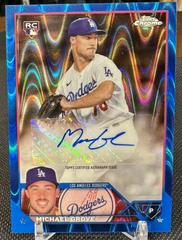 Charles Leblanc [Blue RayWave] Baseball Cards 2023 Topps Chrome Update Rookie Autographs Prices