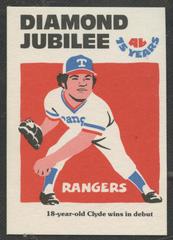 David Clyde Baseball Cards 1976 Laughlin Diamond Jubilee Prices