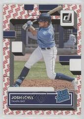 Josh Lowe [One Hundred Emoji] #55 Baseball Cards 2022 Panini Donruss Prices