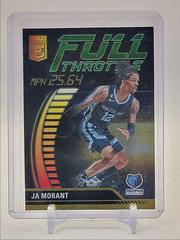 Ja Morant [Neon Green] #6 Basketball Cards 2023 Donruss Elite Full Throttle Prices