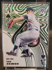 Tom Seaver [Green Fluorescent] #ACE1 Baseball Cards 2021 Panini Mosaic Aces Prices
