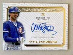 Ryne Sandberg #DCA-RS Baseball Cards 2023 Topps Definitive Autograph Collection Prices