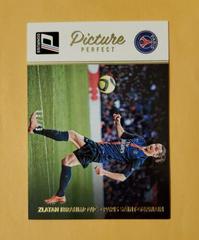 Zlatan Ibrahimovic [Canvas] #34 Soccer Cards 2016 Panini Donruss Picture Perfect Prices