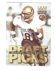 Michael Westbrook #183 Football Cards 1995 Playoff Absolute Prices