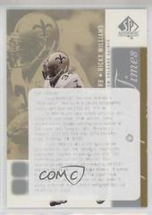 Ricky Williams #RW Football Cards 2000 SP Authentic Sign of the Times Prices