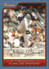 Chris Capuano [Blue] #19 Baseball Cards 2006 Bowman Prices