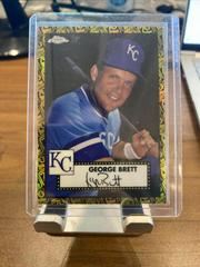George Brett [Black Gold] Baseball Cards 2021 Topps Chrome Platinum Anniversary Prices