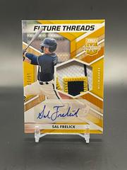 Sal Frelick [Gold] Baseball Cards 2022 Panini Elite Extra Edition Future Threads Signatures Prices