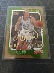 Larry Bird [Gold Script] #242 Basketball Cards 2008 Upper Deck MVP Prices