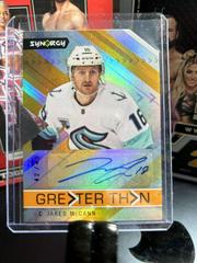 Jared McCann [Orange] Hockey Cards 2022 Upper Deck Synergy Greater Than Signatures Prices