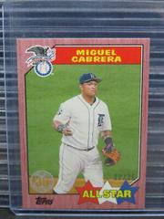 Miguel Cabrera [Red] #87-134 Baseball Cards 2017 Topps 1987 Prices