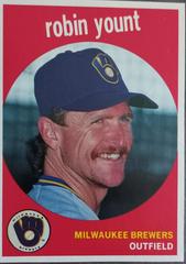 Robin Yount [Hand Cut] #33 Baseball Cards 1989 Baseball Cards Magazine Repli Prices