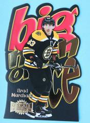 Brad Marchand [Gold] #BM-9 Hockey Cards 2021 Skybox Metal Universe Big Man on Ice Prices