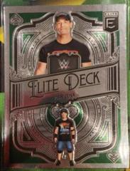 John Cena [Green] #3 Wrestling Cards 2023 Donruss Elite WWE Elite Deck Prices