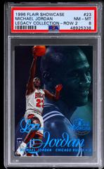 Michael Jordan [Row 2] #23 Basketball Cards 1996 Flair Showcase Legacy Collection Prices
