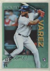 Yordan Alvarez [Teal] Baseball Cards 2020 Bowman Platinum Prices