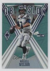 Russell Wilson [Green] #10 Football Cards 2019 Panini Phoenix QB Vision Prices