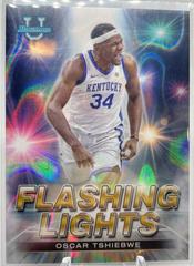 Oscar Tshiebwe [Lava] #FL-9 Basketball Cards 2022 Bowman University Best Flashing Lights Prices