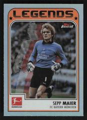 Sepp Maier #FL-SM Soccer Cards 2022 Topps Finest Bundesliga Legends Prices