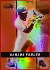 Carlos Febles #53 Baseball Cards 2000 Bowman's Best Prices