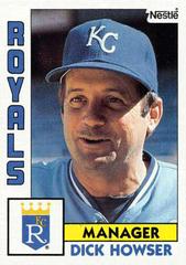 Dick Howser #471 Baseball Cards 1984 Topps Nestle Prices