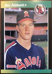 Jim Abbott #171 Baseball Cards 1989 Donruss Baseball's Best Prices