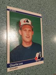 Charlie Lea #278 Baseball Cards 1984 Fleer Prices