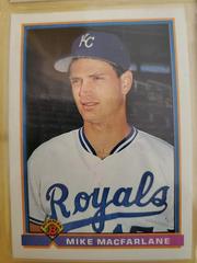 Mike MacFarlane #301 Baseball Cards 1991 Bowman Prices