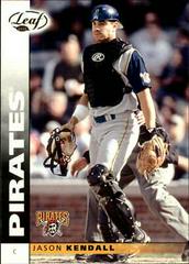 Jason Kendall #95 Baseball Cards 2002 Leaf Prices