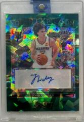 Josh Giddey [Green Ice] Basketball Cards 2021 Panini Select Youth Explosion Signatures Prices