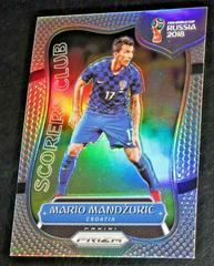 Mario Mandzukic [Silver Prizm] Soccer Cards 2018 Panini Prizm World Cup Scorers Club Prices