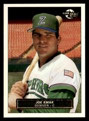Joe Kmak #190 Baseball Cards 1992 Fleer Excel Prices