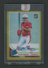 Kyler Murray [Gold] Football Cards 2019 Donruss Optic Rated Rookie Autographs Prices