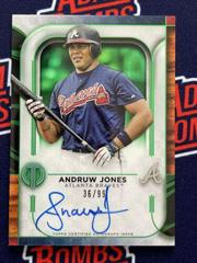 Andruw Jones [Green] Baseball Cards 2022 Topps Tribute Autographs Prices