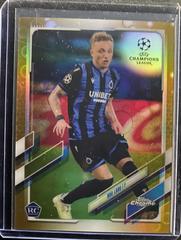 Noa Lang [Gold Bubbles] Soccer Cards 2020 Topps Chrome UEFA Champions League Prices