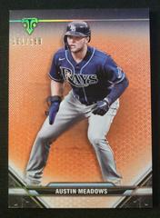 Austin Meadows [Amber] #45 Baseball Cards 2021 Topps Triple Threads Prices