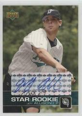 Jeff Allison [Autograph] Baseball Cards 2003 Upper Deck Prospect Premieres Prices