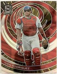 Ivan Rodriguez [Hyper] #14 Baseball Cards 2023 Panini Chronicles Spectra Prices
