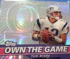 Tom Brady [Refractor] Football Cards 2002 Topps Chrome Own the Game Prices