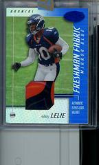 Ashley Lelie [Mirror Blue Jersey] #117 Football Cards 2002 Leaf Certified Prices
