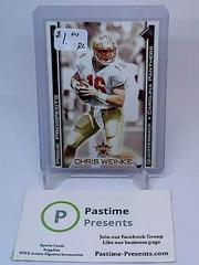 Chris Weinke Football Cards 2001 Pacific Vanguard Prime Prospects Prices