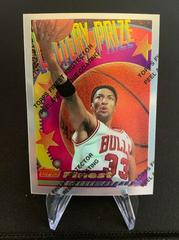Scottie Pippen [Refractor w Coating] #179 Basketball Cards 1995 Finest Prices