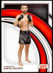 Askar Askarov [Red] #34 Ufc Cards 2022 Panini Immaculate UFC Prices
