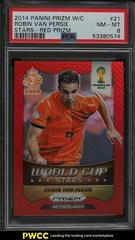 Robin Van Persie [Red Prizm] Soccer Cards 2014 Panini Prizm World Cup Stars Prices