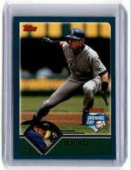 Ichiro Baseball Cards 2003 Topps Opening Day Prices