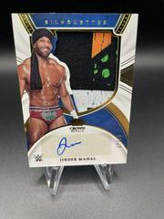 Jinder Mahal Wrestling Cards 2022 Panini Chronicles WWE Crown Royale Silhouettes Autographs Prices