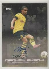 Manuel Akanji [Autograph] Soccer Cards 2020 Topps X Bvb Borussia Dortmund Prices