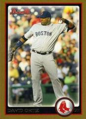 David Ortiz [Gold] Baseball Cards 2010 Bowman Prices